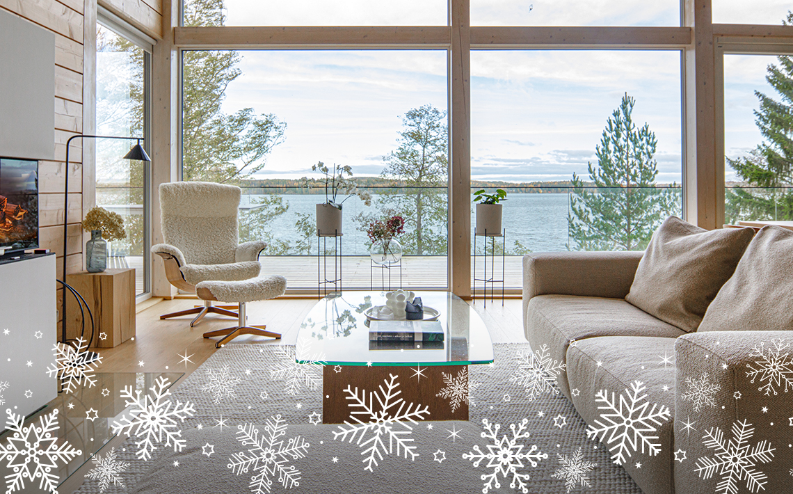 Hirsitalotoimitukseen perustukset kaupan päälle Pluspuu hirsitalot