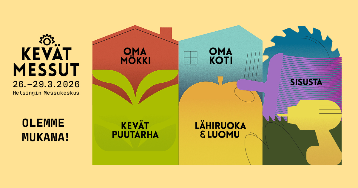 Pluspuu Kevätmessuilla